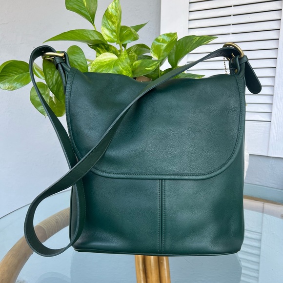 Vintage Coach Whitney Duffel Bag - Bottle Green - Picture 2 of 16